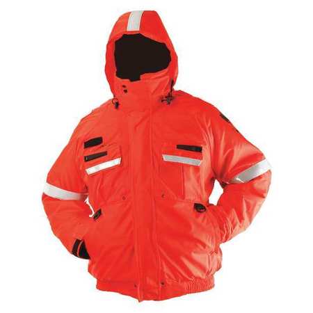 Stearns Flotation Jacket, Orange, 23" L, M 3000002979