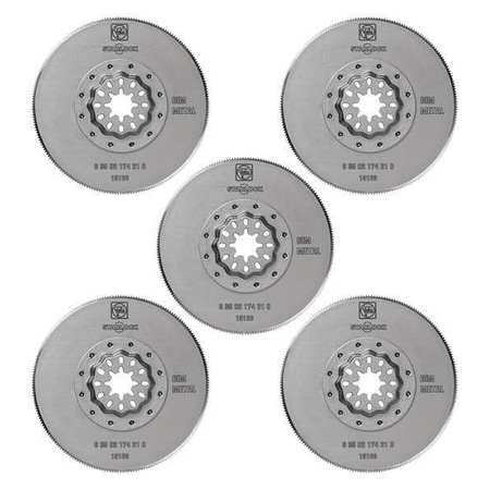 FEIN Oscillating Segmented Blades, 3-3/8, PK5 63502174230