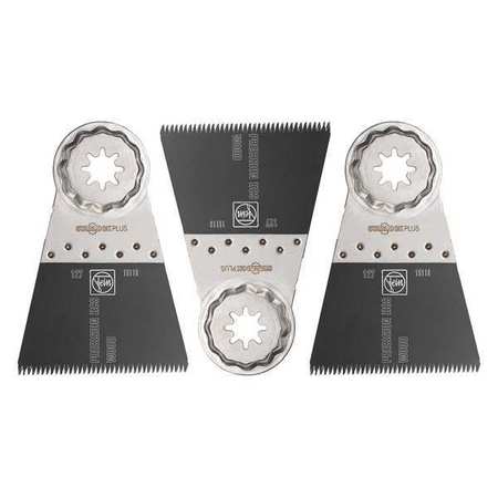 FEIN Saw Blades, Steel, 2-9/16 in. Size, PK3 63502127270