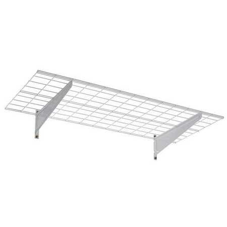 Sandusky Lee Wall Shelf, 250 lb. Shelf Capacity, Steel HWS4818-2PKW