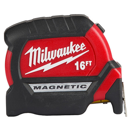Milwaukee Tool 16 ft. Compact Wide Blade Magnetic Tape Measure 48-22-0316