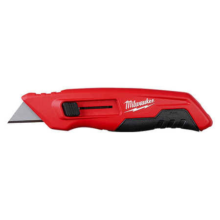 MILWAUKEE TOOL Utility Knife, Retractable 6 1/2 in L 48-22-1515