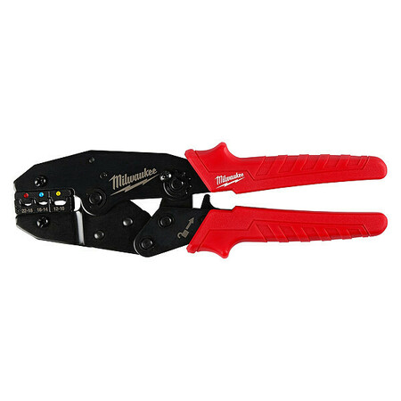 MILWAUKEE TOOL Terminal Crimper, MT, 8 1/2 in L, 1.08 lb 48-22-3084