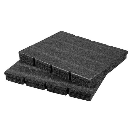 MILWAUKEE TOOL Foam Insert, 12 1/2 inx16 1/4 in, 3 5/8 in 48-22-8453