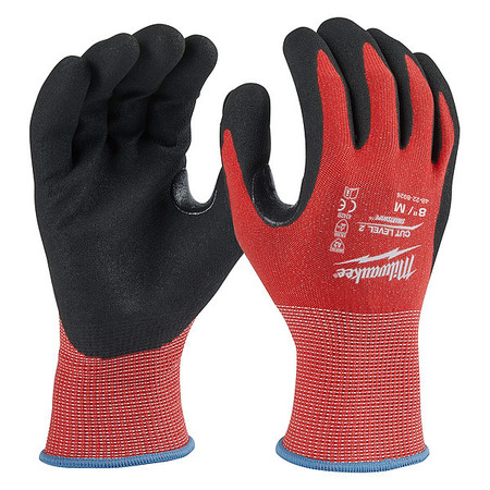 MILWAUKEE TOOL Level 2 Cut Resistant Nitrile Dipped Gloves - Medium 48-22-8926