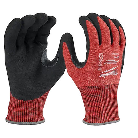 MILWAUKEE TOOL Level 4 Cut Resistant Nitrile Dipped Gloves - Large 48-22-8947