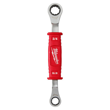 Milwaukee Tool Lineman’s 2in1 Insulated Ratcheting Box Wrench 48-22-9211