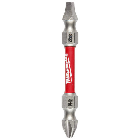 Milwaukee Tool SHOCKWAVE PH2/SQ2 Impact Double Ended Bit 48-32-4311