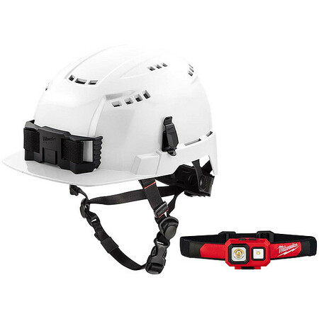MILWAUKEE TOOL Safety Helmet and Headlamp 48-73-1320, 2104