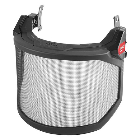 MILWAUKEE TOOL BOLT Metal Mesh Full Face Shield for Milwaukee Safety Helmets and Hard Hats 48-73-1430