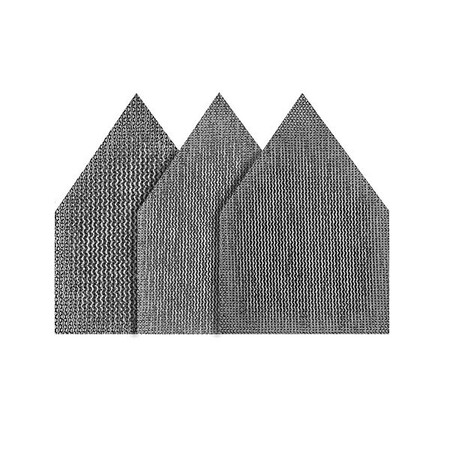 MILWAUKEE TOOL Sanding Sheets, Nylon Backing, 3-5/8" dia. 48-80-5405