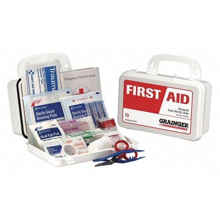 ZORO SELECT First Aid Kit, Plastic, 1 Person 59026