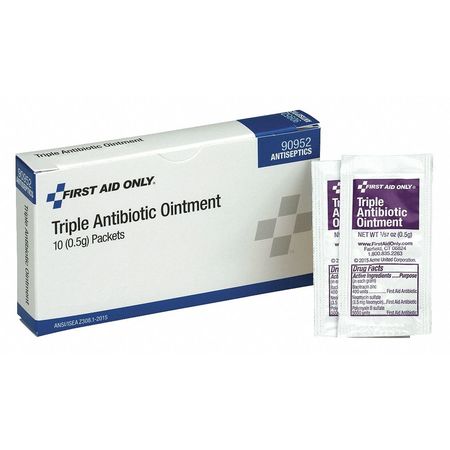 Zoro Select Antibiotic, Cream, Box, Wrapped Packets 90952
