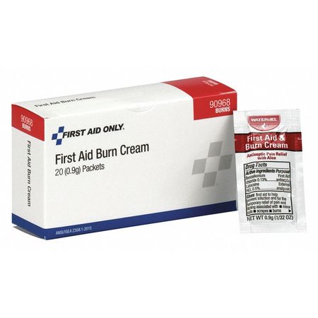 Zoro Select Burn Cream, Cream, Box, Wrapped Packets 90968