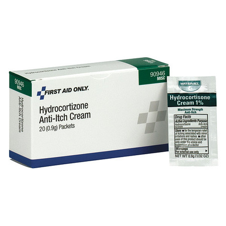 Zoro Select Hydrocortisone Cream, 0.004 oz. 90946