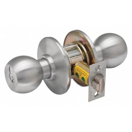 BEST Knob Lockset, Privacy Function, Mechanical 8K30L4CS3626