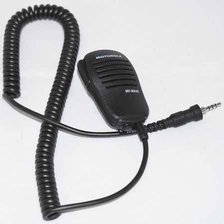 MOTOROLA Speaker Microphone, Compact, Plastic AAM24X501 MH-90A4B
