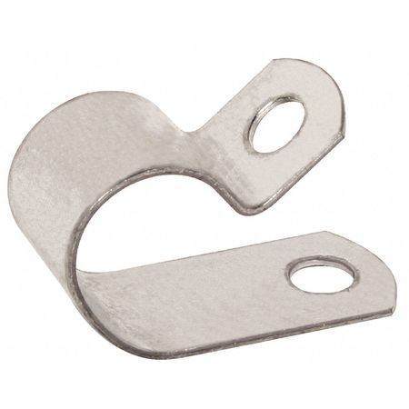 KMC Cable Clamp, 3/8" dia., 1/2" W, PK50 CW0607Z1