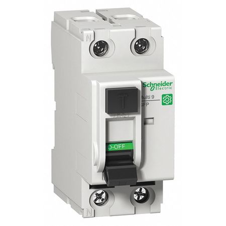 SCHNEIDER ELECTRIC IEC Supplementary Protector, 25A, 2 Poles M9R12225