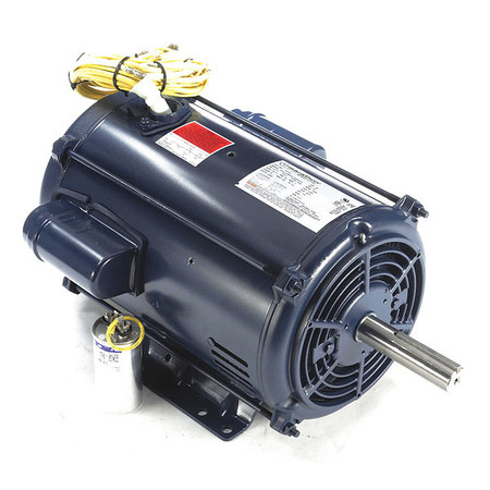 MARATHON MOTORS Crop Dryer Motor, Capacitor-Start/Run, 10 HP, 230V AC, 3,455 Nameplate RPM, 215TZ Frame 215TBDW17003