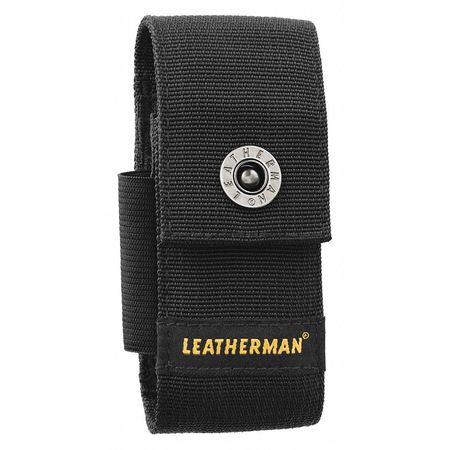 Leatherman Tool Pouch, Tool Sheath, Black, Nylon, 3 Pockets 934932