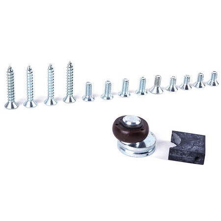 LCN Wood and Machine Screws, Aluminum Finish 6030-WMS AL