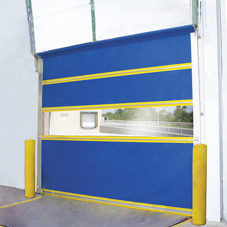 TMI Curtain Door, 22 oz. Coated PVC, 10 ft. H 999-10375