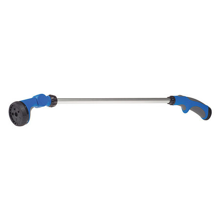 ZORO SELECT Adjustable Turret Wand, 2.7 gpm, Blue, Black, Silver CSNTW2806