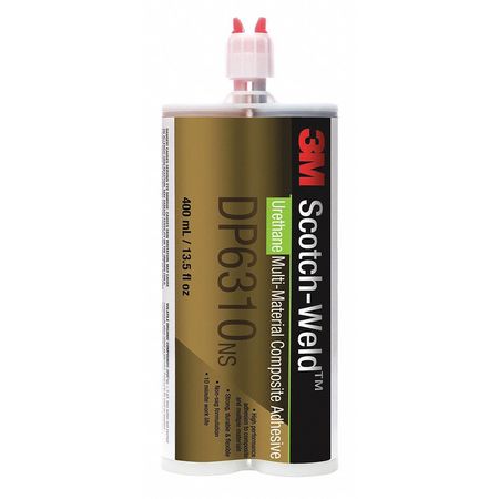 3M Adhesive, DP6310NS Series, Green, Dual-Cartridge DP6310NS