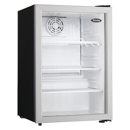 Danby Refrigerator, Compact Style, Black SS DAG026A1BDB