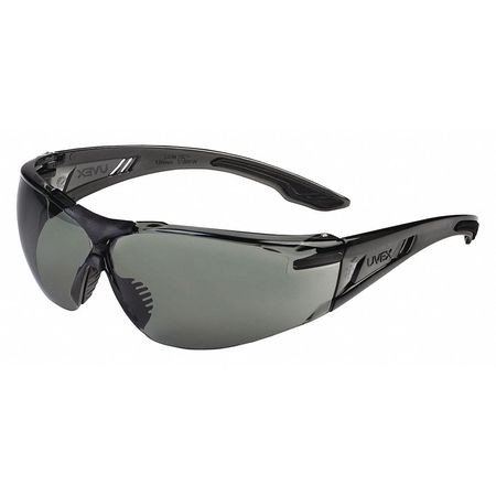 Honeywell Uvex Safety Glasses, Gray Scratch-Resistant SVP402