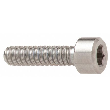 AMPG #4-40 Socket Head Cap Screw, Plain Stainless Steel, 1/2 in Length ZSS61604C08