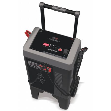 SCHUMACHER Wheeled Battery Charger, Automatic, Boosting, Charging, Maintaining, For Batt. Volt.: 6, 12 DSR121