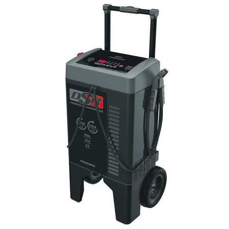 SCHUMACHER Wheeled Battery Charger, Automatic, Boosting, Charging, Maintaining, For Batt. Volt.: 6, 12 DSR122
