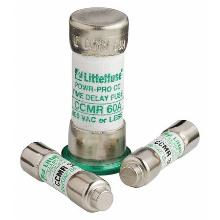 LITTELFUSE UL Class Fuse, CC Class, CCMR Series, Time-Delay, 4.5A, 600V AC, Non-Indicating CCMR04.5
