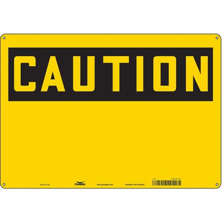 CONDOR Safety Sign, 20" W, 14" H, 0.055" Thickness 486V16