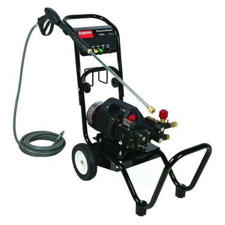 DAYTON Light Duty 1400 psi 1.5 gpm Cold Water Electric Pressure Washer GC-1400-0DEC1