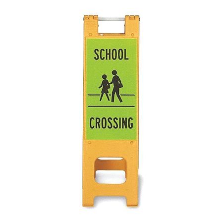 CONDOR A-Frame Barricade Sign, 13" W, 45" H 487D12