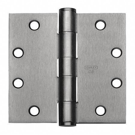 BEST 1-3/4" W x Satin Chrome Door and Butt Hinge CB179 4 5X4 5 26D  STL