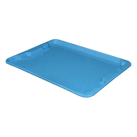 TOTELINE Lid, 20 in W/Dia, Blue, Fiberglass Reinforced Composite 7807185268