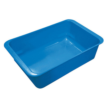 Toteline Nesting Container, Blue, Fiberglass Reinforced Composite, 17 in L, 11 in W, 5 in H 9020085268