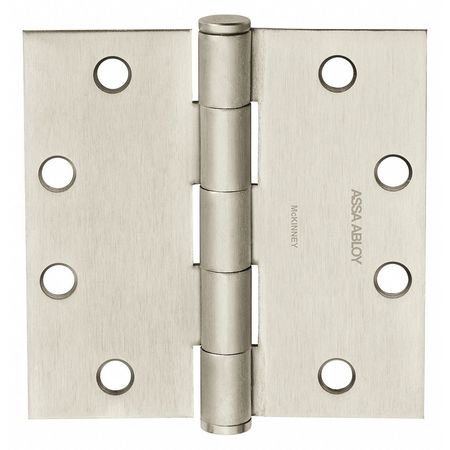 MCKINNEY 4 in W x Satin Stainless Five Knuckle Hinge 59661