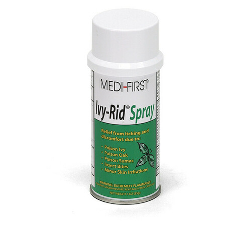 Medique Poison Ivy Spray, Spray Can, 3 oz. 48717