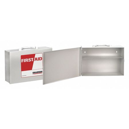 Zoro Select Empty First Aid Cabinet, Wall Mount, White M5024