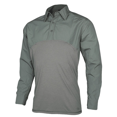 TRU-SPEC Defender Shirt, M Sz, Olive Drab, 0 Pockets 2518