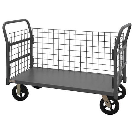 DURHAM MFG Wire Cart, 24" Shelf Width, 48" Shelf L W3SPT-244838-1-8MR95