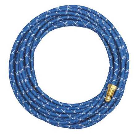 Miller Electric Water Hose, 12.5 Ft (3.8m), Braided Rubber 45V07RBB