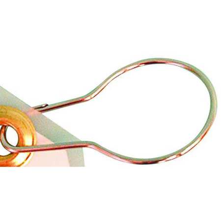 Accuform Snap Hook Loop, 1-1/2x2-13/16 in, Zinc-plated Steel HTL175