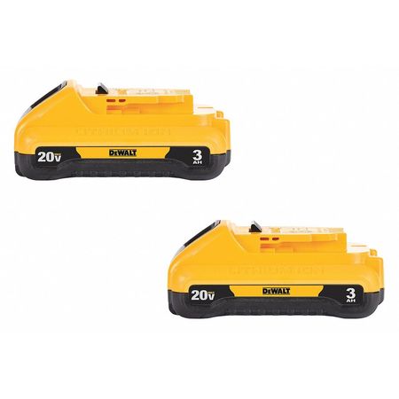 Dewalt 20V MAX* Compact 3Ah Battery 2-Pack DCB230-2