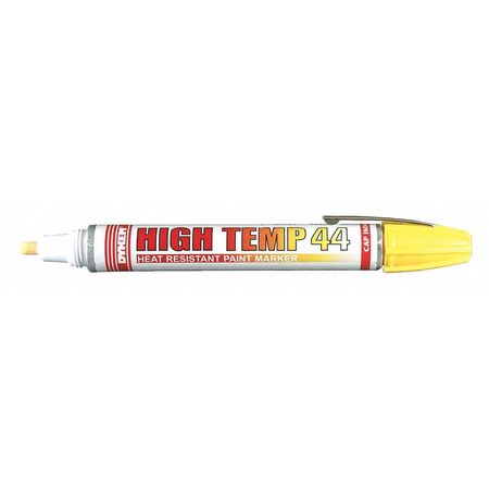 DYKEM Industrial Marker, Medium Tip, Yellow Color Family, Paint 44424